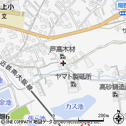 奈良県香芝市畑2丁目758周辺の地図