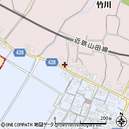 三重県多気郡明和町竹川659周辺の地図