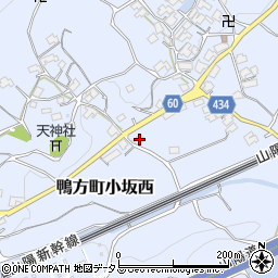 岡山県浅口市鴨方町小坂西1603-2周辺の地図
