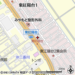 ほっかほっか亭　玉野紅陽台店周辺の地図