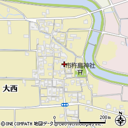 奈良県桜井市大西827周辺の地図
