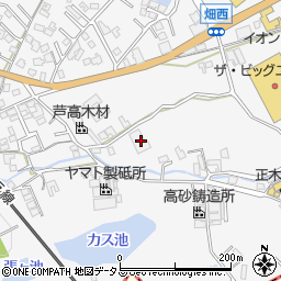 奈良県香芝市畑2丁目1592周辺の地図