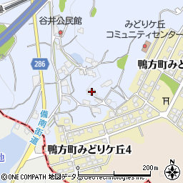 岡山県浅口市鴨方町小坂西3957周辺の地図