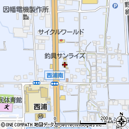 サンライズ南大阪店周辺の地図