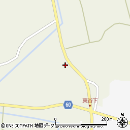 広島県東広島市福富町久芳1222周辺の地図