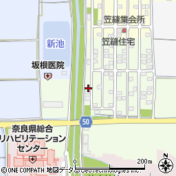 奈良県磯城郡田原本町宮森100-102周辺の地図