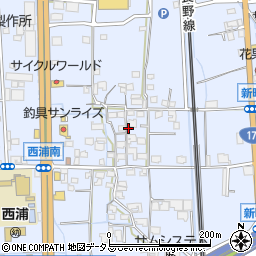 大阪府羽曳野市西浦1373周辺の地図