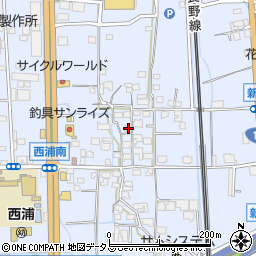 大阪府羽曳野市西浦1376周辺の地図