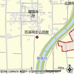 奈良県北葛城郡広陵町百済2436周辺の地図