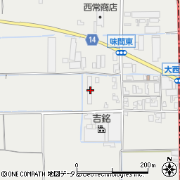 奈良県磯城郡田原本町味間359周辺の地図