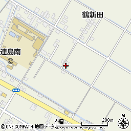 岡山県倉敷市連島町鶴新田1549-5周辺の地図