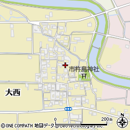 奈良県桜井市大西826周辺の地図