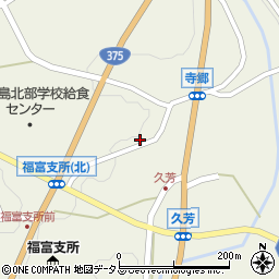 広島県東広島市福富町久芳3812周辺の地図
