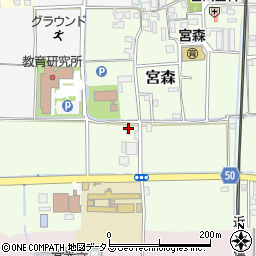 奈良県磯城郡田原本町宮森149-2周辺の地図