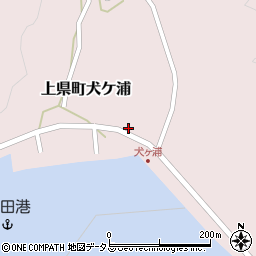 長崎県対馬市上県町犬ケ浦98周辺の地図