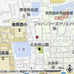 大阪府堺市美原区太井689-4周辺の地図