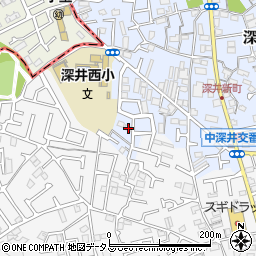 大阪府堺市中区深井北町968-3周辺の地図