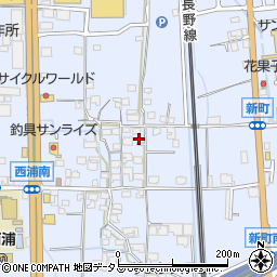 大阪府羽曳野市西浦1324-3周辺の地図