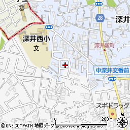 大阪府堺市中区深井北町962-32周辺の地図