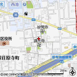 大阪府堺市東区日置荘原寺町501周辺の地図