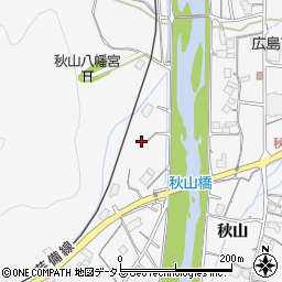 広島県広島市安佐北区白木町秋山1807周辺の地図