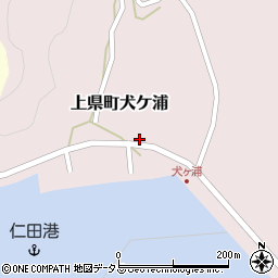長崎県対馬市上県町犬ケ浦201-3周辺の地図