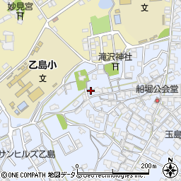 岡山県倉敷市玉島乙島3349周辺の地図