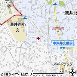 大阪府堺市中区深井北町962-50周辺の地図