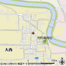 奈良県桜井市大西779周辺の地図