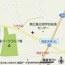 広島県東広島市福富町久芳4352周辺の地図