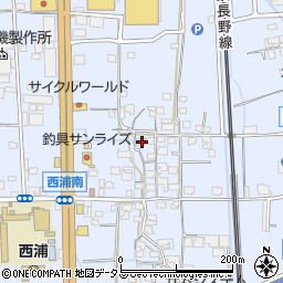 大阪府羽曳野市西浦1377周辺の地図
