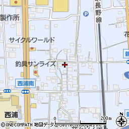 大阪府羽曳野市西浦1375周辺の地図