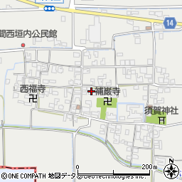 奈良県磯城郡田原本町味間854周辺の地図
