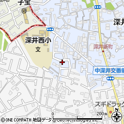 大阪府堺市中区深井北町962-13周辺の地図