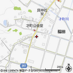 広島県福山市芦田町福田350周辺の地図