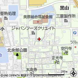 上黒山総合会館周辺の地図