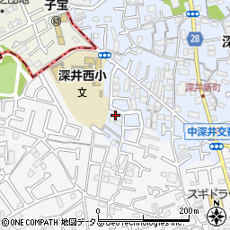 大阪府堺市中区深井北町962-37周辺の地図