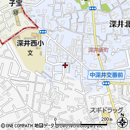 大阪府堺市中区深井北町962-49周辺の地図