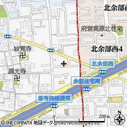 大阪府堺市東区日置荘原寺町437-11周辺の地図