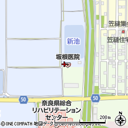 坂根医院周辺の地図