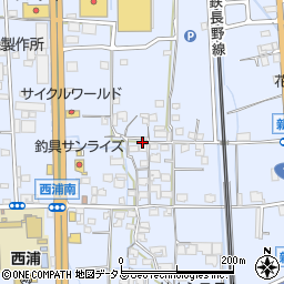 大阪府羽曳野市西浦1375-4周辺の地図