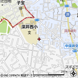 大阪府堺市中区深井北町962-35周辺の地図