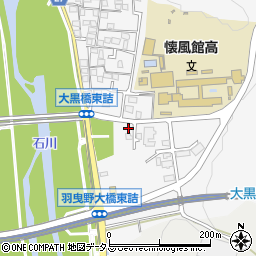 大阪府羽曳野市大黒770周辺の地図