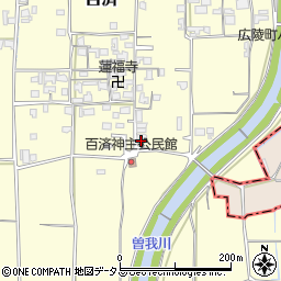 奈良県北葛城郡広陵町百済920周辺の地図