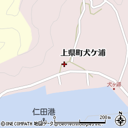 長崎県対馬市上県町犬ケ浦201周辺の地図