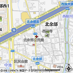 新関西モータース周辺の地図