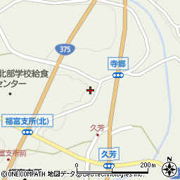 広島県東広島市福富町久芳3784-2周辺の地図