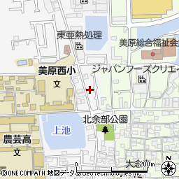 大阪府堺市美原区太井688周辺の地図