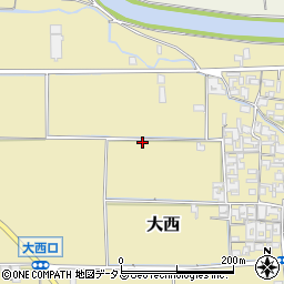 奈良県桜井市大西413周辺の地図