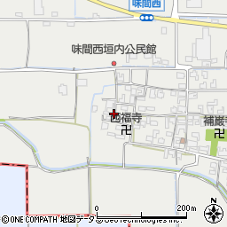 奈良県磯城郡田原本町味間877周辺の地図